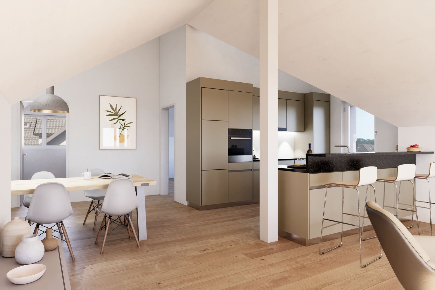 Grosszügige 3.5-Zimmer-Naubauwohnung mit Seesicht – modern und ruhig -  Bild 3