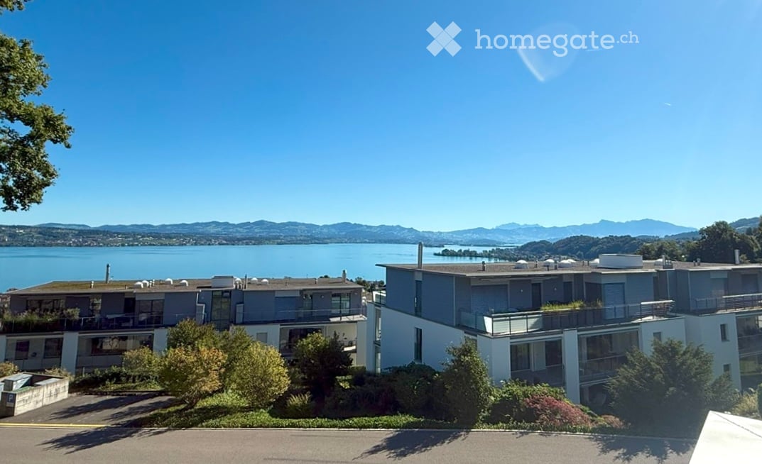 Luxus über dem See: 4.5-Zi. Neubau-Attika, Privatlift, Klimatisierung, Smart Home & edles Design -  Bild 1