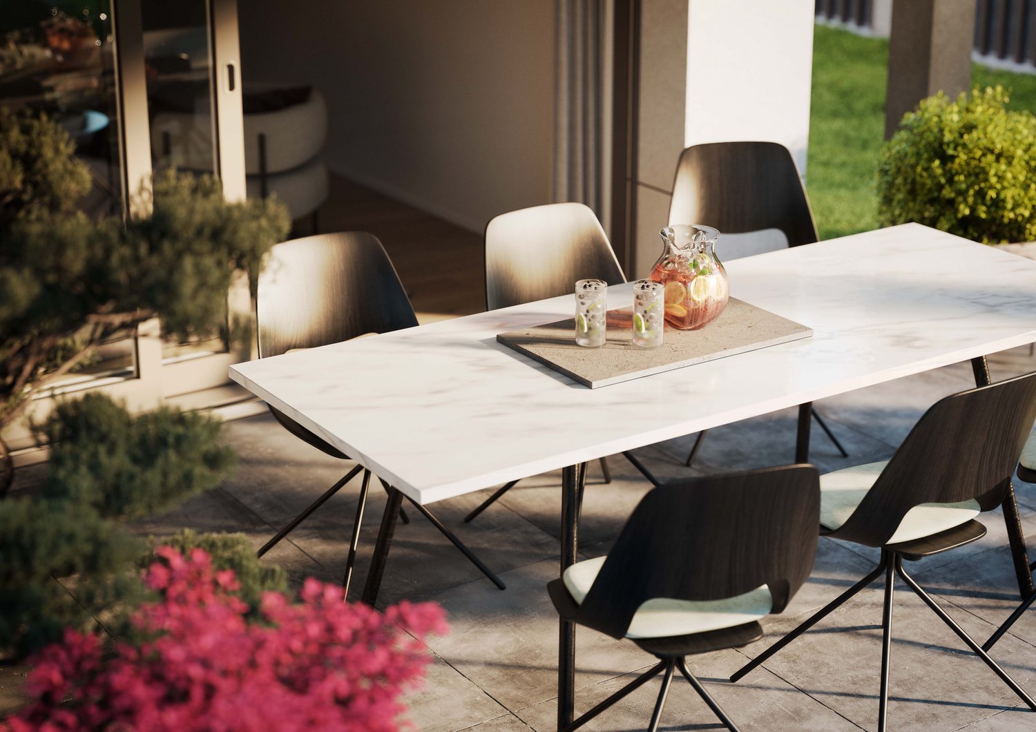 Mis Dihei - "Niderwis" Untersiggenthal - Close-Up Sitzplatz