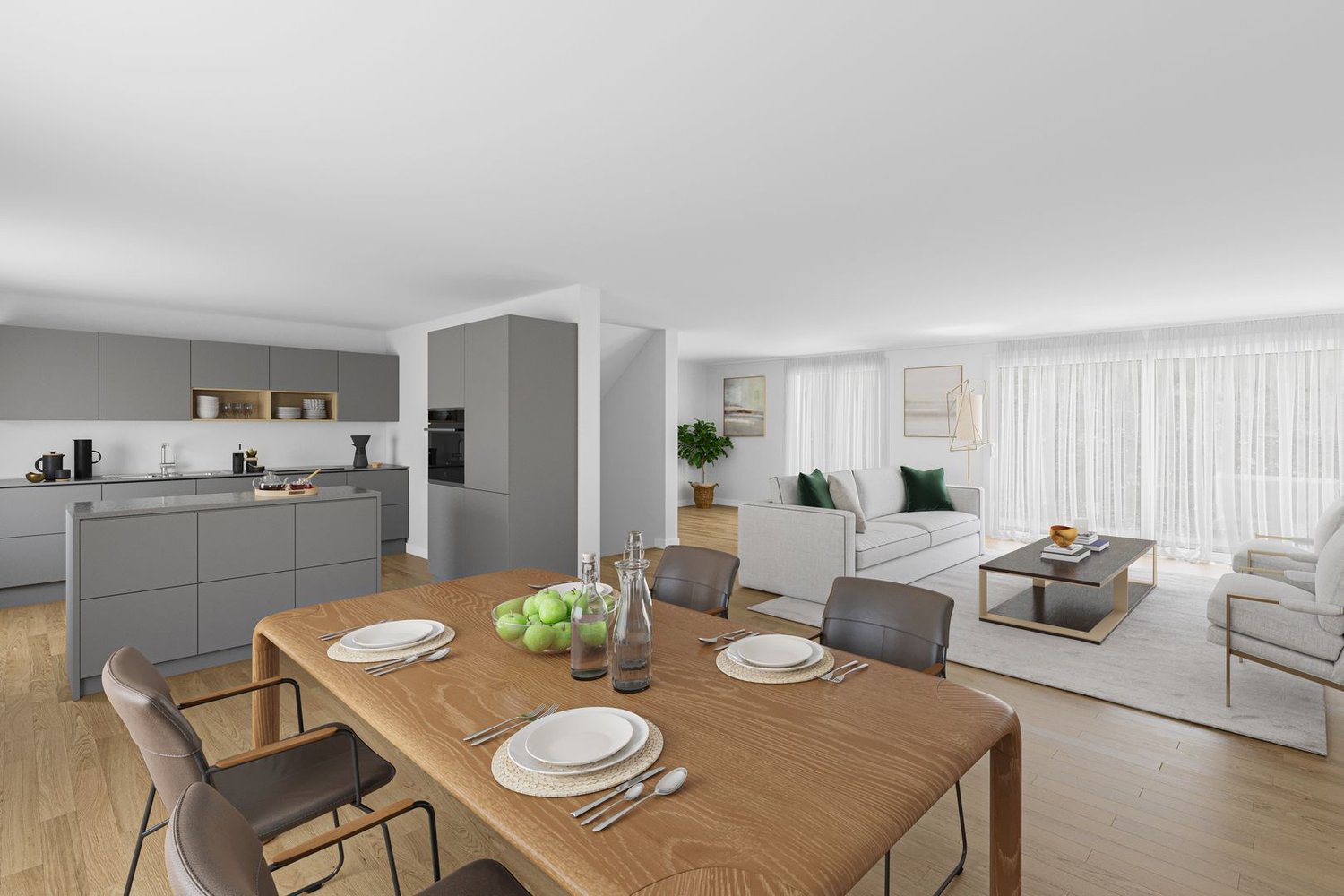 Villa individuelle neuve de 5.5 pièces proche du Lac de La Gruyère - Bild 3