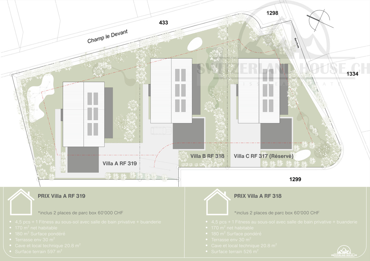 Magnifique villa individuelle 5.5 pcs avec grand jardin à Lovens -  Bild 8