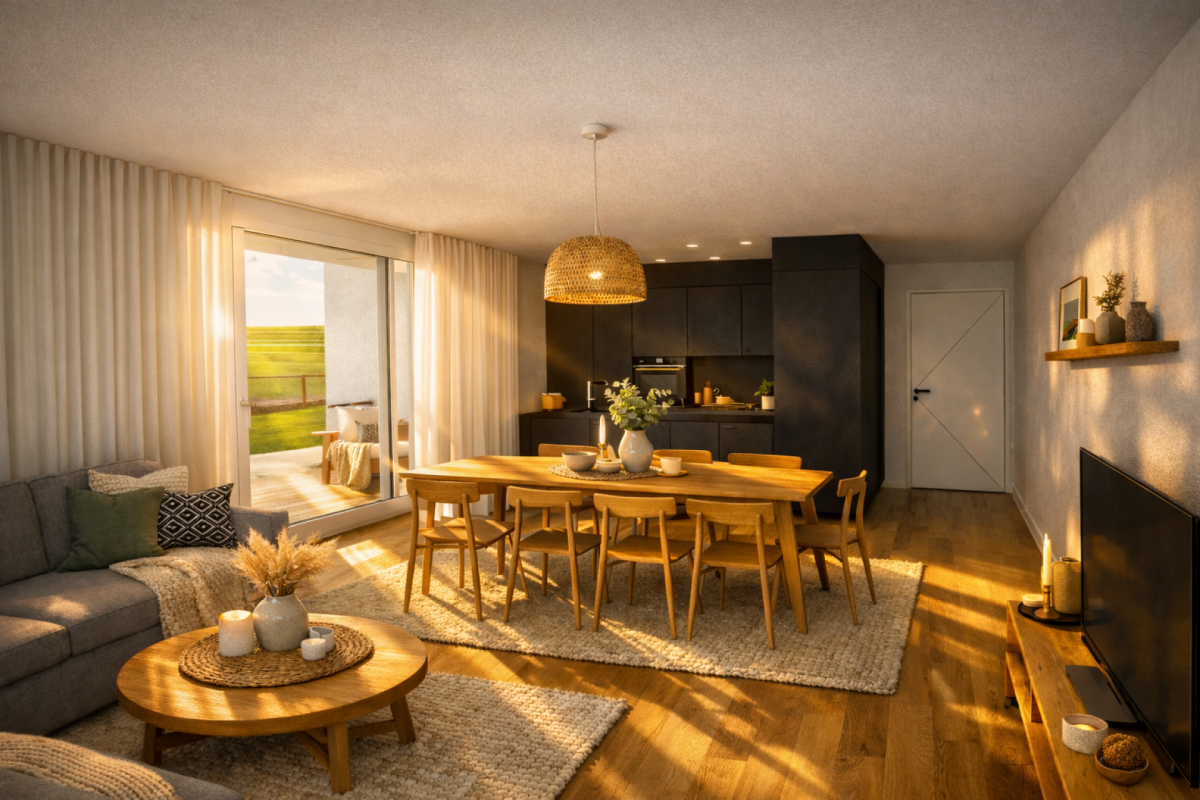 Neubauprojekt "Grünblick Buch" - Modernes Wohnen in idyllischer Lage -  Bild 1