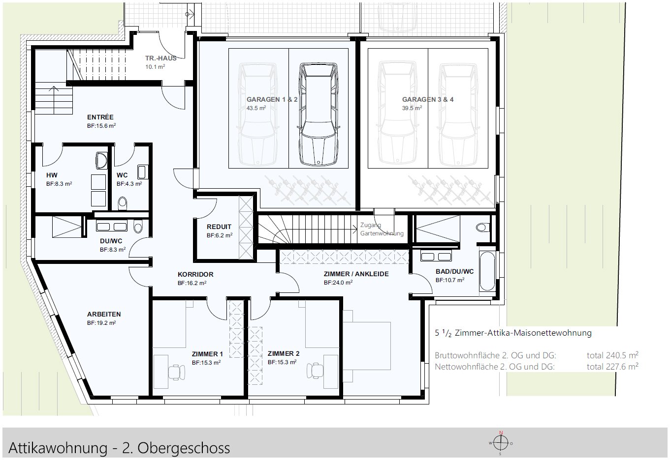 Moderne Maisonettewohnung mit atemberaubendem Ausblick - Bild 4