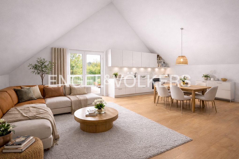 Neubau: Exklusive Dachwohnung mit Bergsicht -  Bild 2