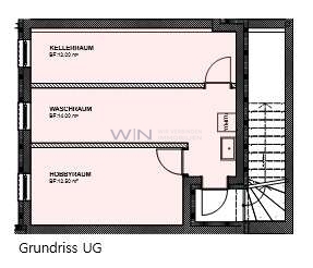 Neues Reiheneinfamilienhaus (2) - Haus-2-Grundriss-UG
