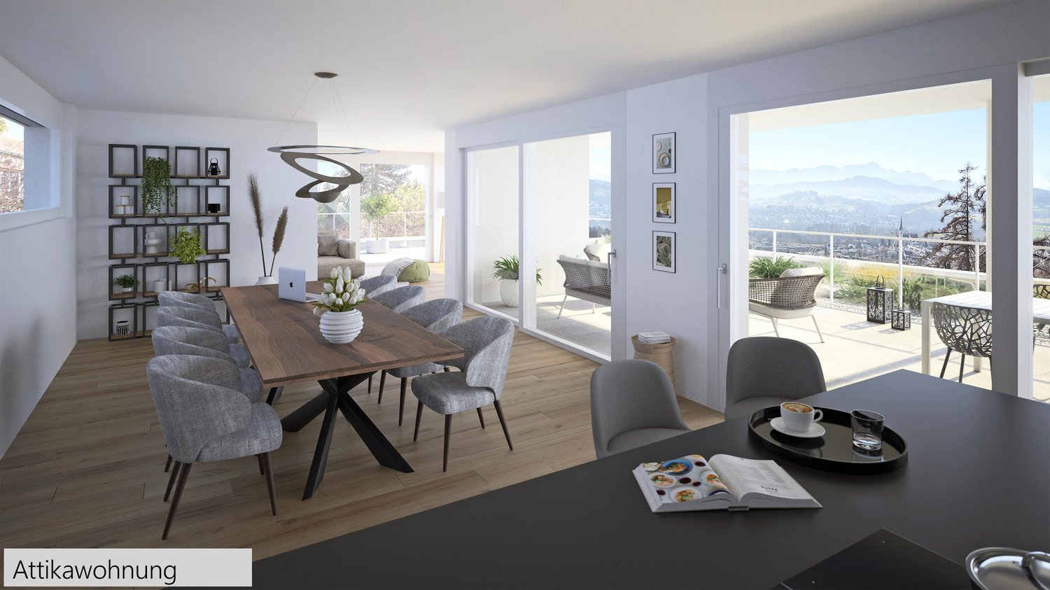 Moderne Maisonettewohnung mit atemberaubendem Ausblick - Bild 1