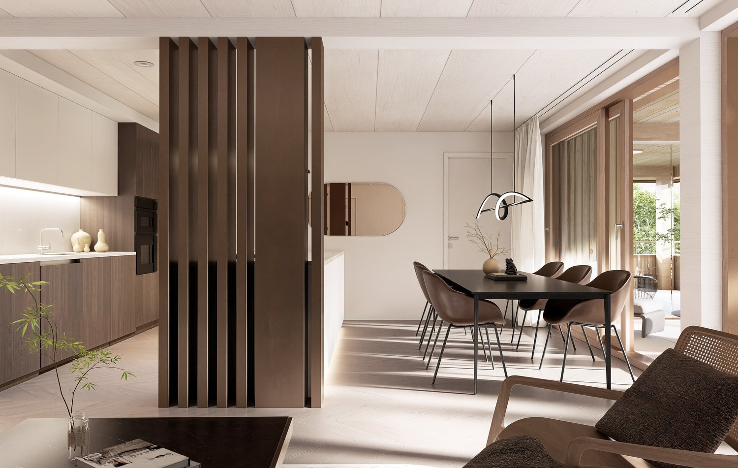 Wohnen im Park - Fünf luxuriöse Eigentumswohnungen in Goldach -  Bild 12