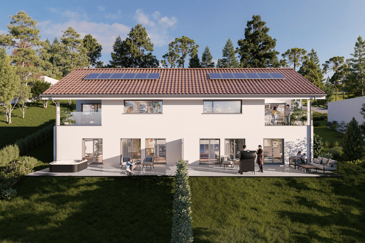 VILLA PANORAMA – Villas contemporaines avec vue sur le lac de Neuchâte - Bild 5