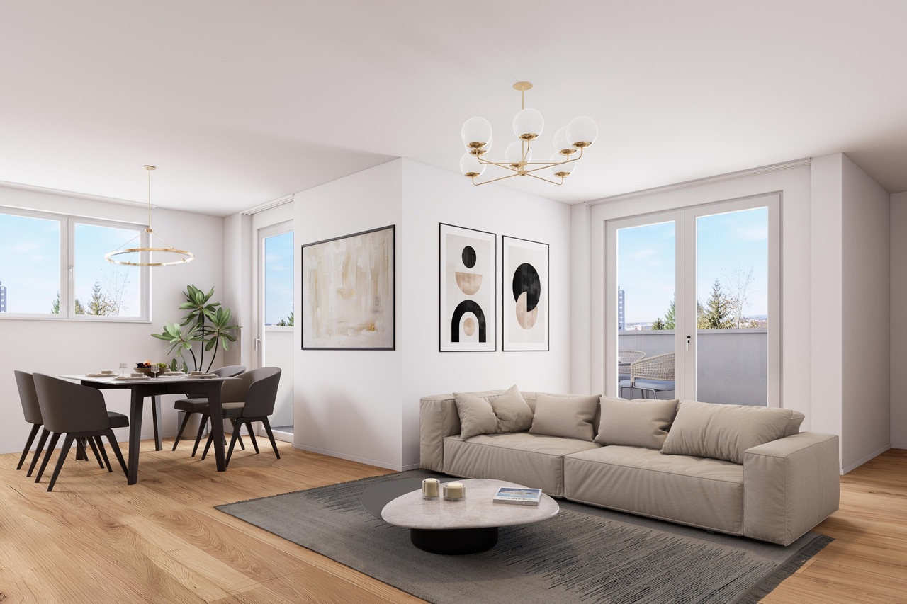 4.5-Zimmer Eigentumswohnung mit Garten Erstbezug 2026 - Bild 3