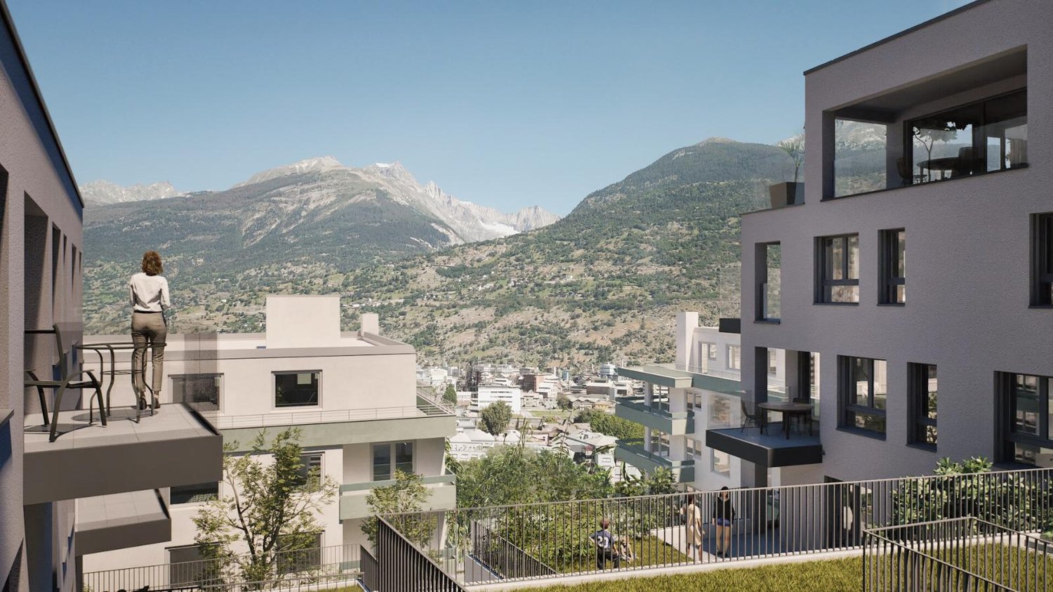 Einmalig wohnen, dauerhaft geniessen - Weingartenweg 26-30, Visp - Bild 3