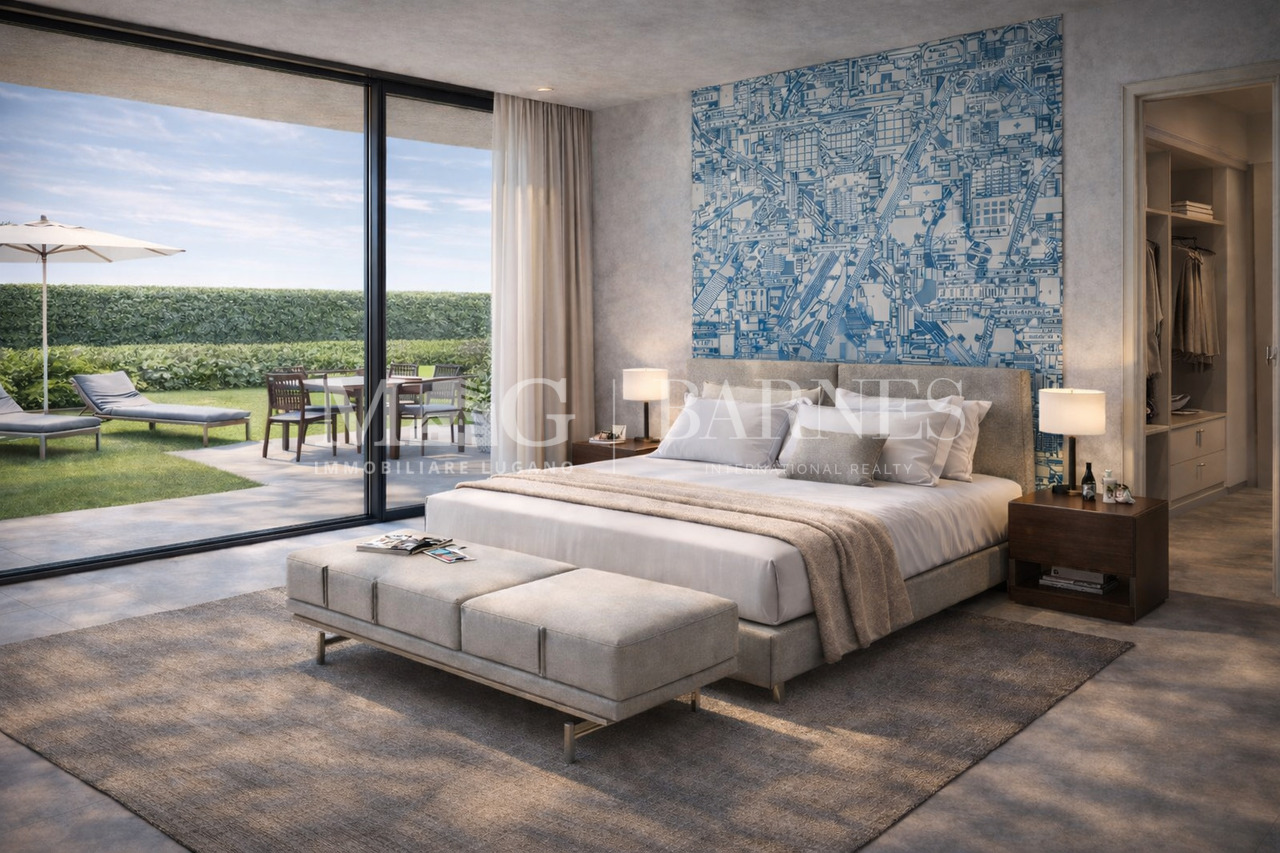 Lugano, Pregassona: Nuovo appartamento 4.5 locali con giardino e vista - Bild 10