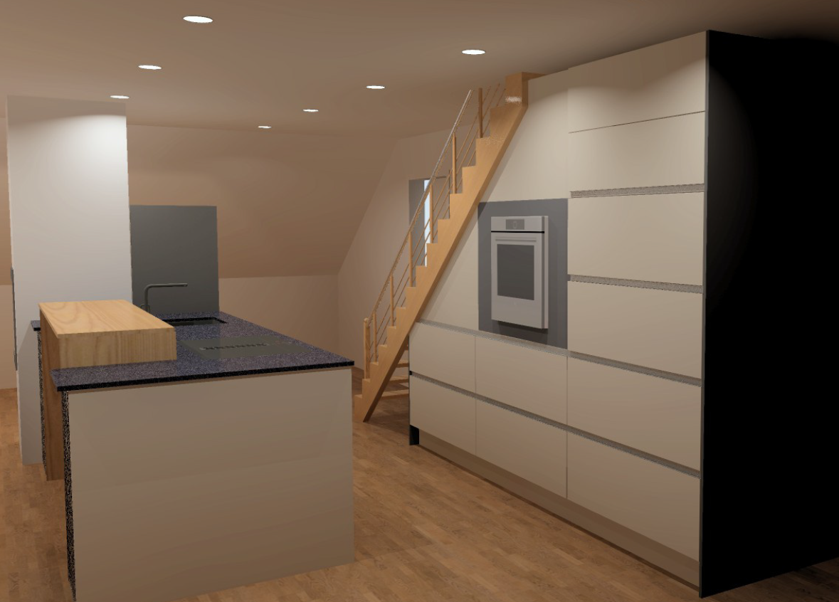 Moderne 4.5-Zimmer-Dachwohnung mit Cheminée in Auenstein -  Bild 10