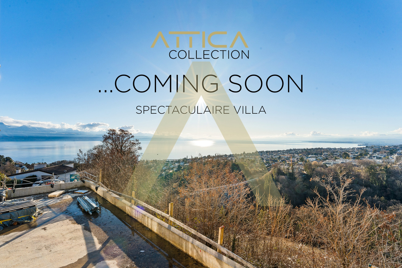 Villa contemporaine d'exception au panorama spectaculaire sur le lac - Bild 1