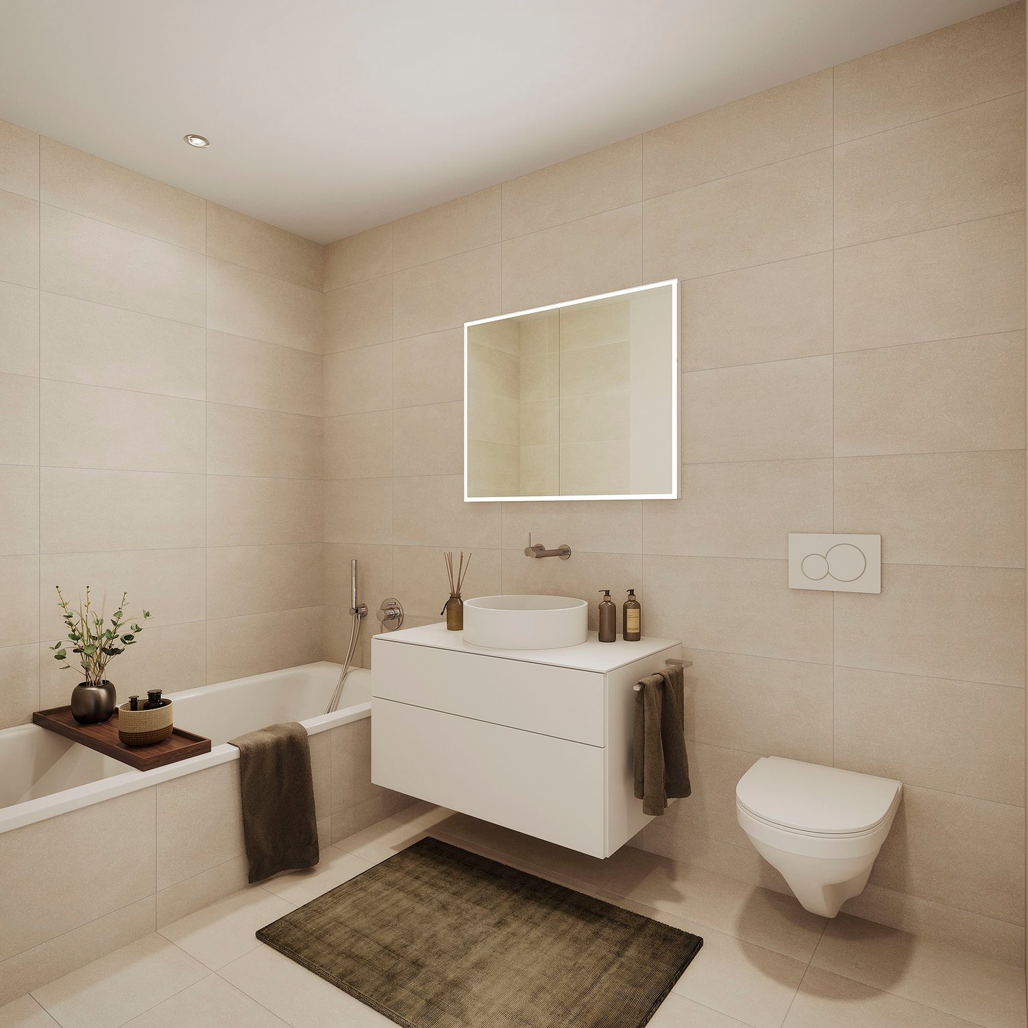 Ihr neues Zuhause in Dielsdorf - attraktive Eigentumswohnung - Bad