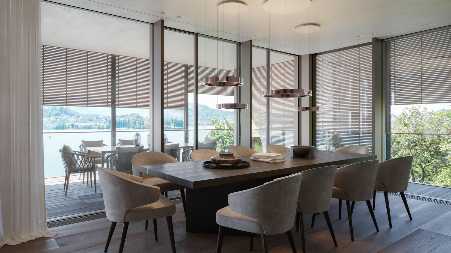 Villa Vinea 6 (3D Visualisierungen by dreisicht GmbH) - Essbereich - (c) dreisicht GmbH