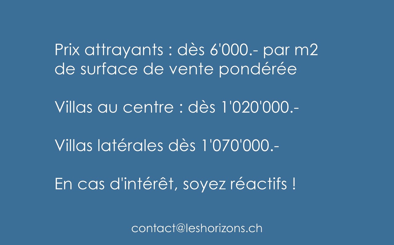 9 villas contemporaines à Treyvaux - nouvelles constructions - Bild 12