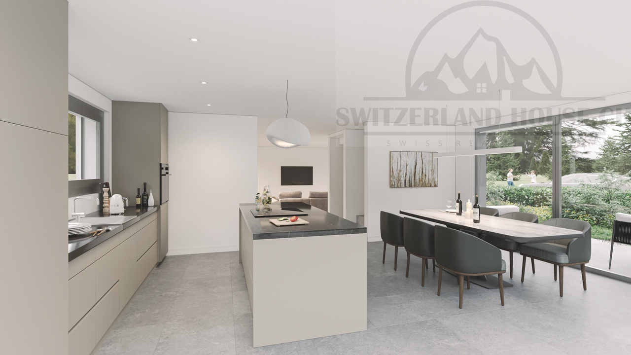 Magnifique villa individuelle 5.5 pcs avec grand jardin à Lovens - Bild 5