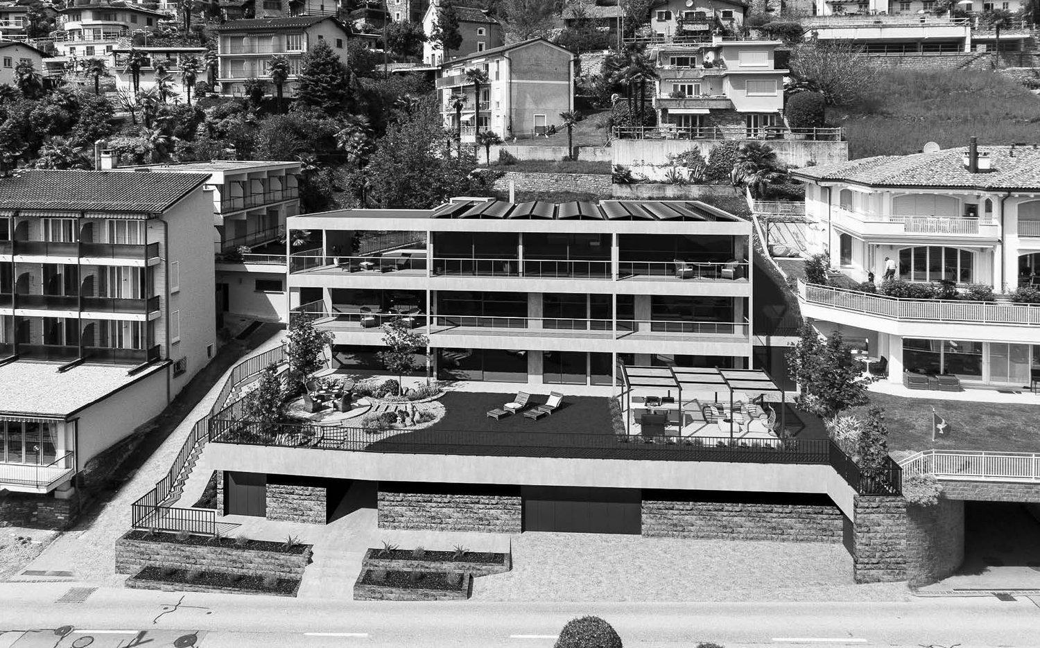 Moderno 4.5 locali appartamento con ampio balcone, Brione sopra Minusio - Image 4