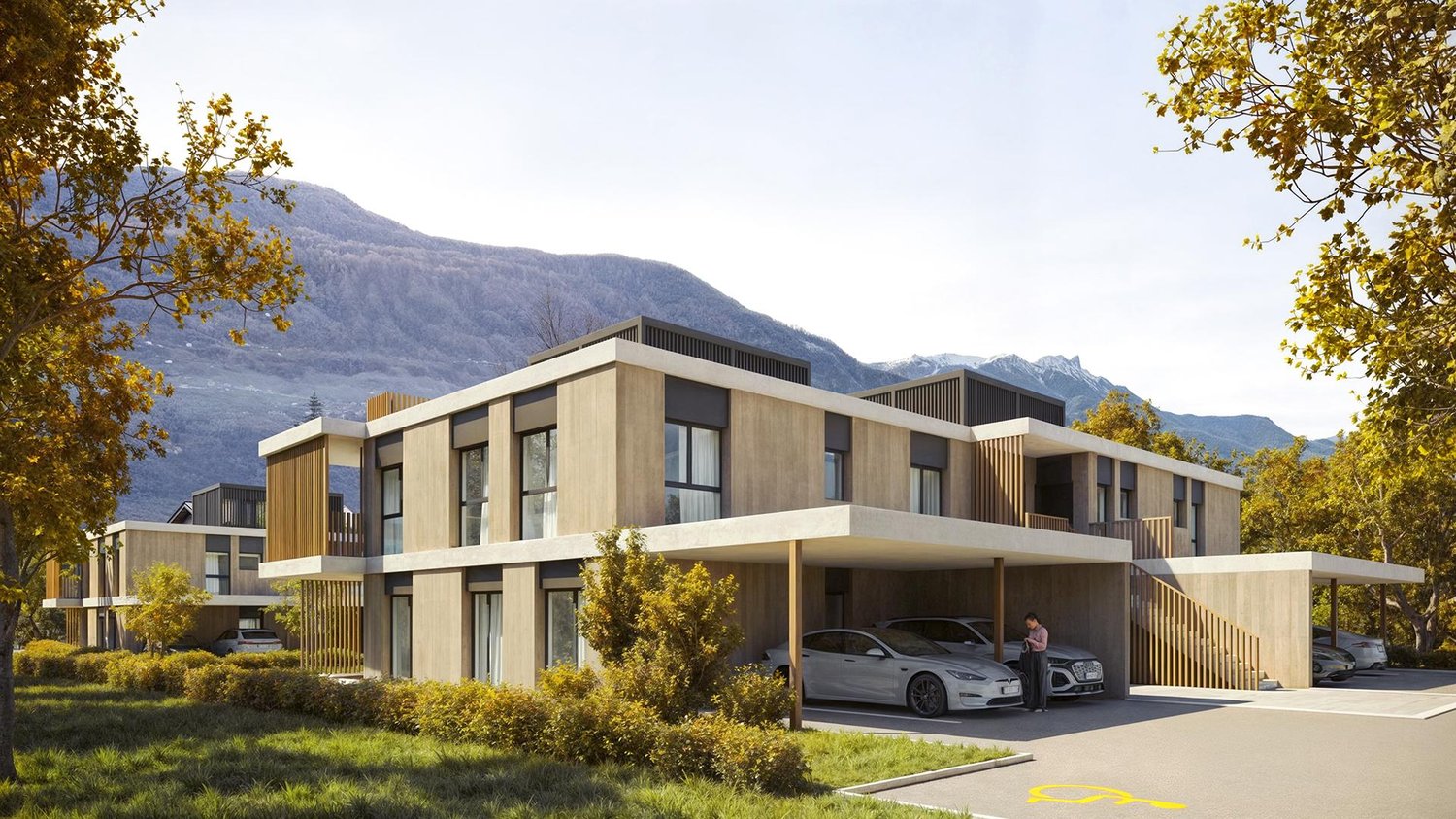 Rez-de-chaussée 5,5 pces avec grande terrasse et spacieux jardin - Appartement terrasse, 5.5 pièces, 153.00 m2