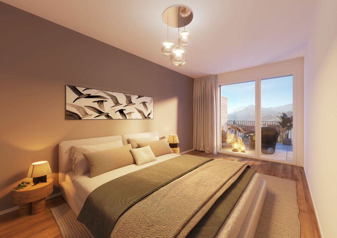 Äusserst hochwertige Attikawohnung mit riesiger Terrasse und wunderschöner Weitsicht - Bild 4