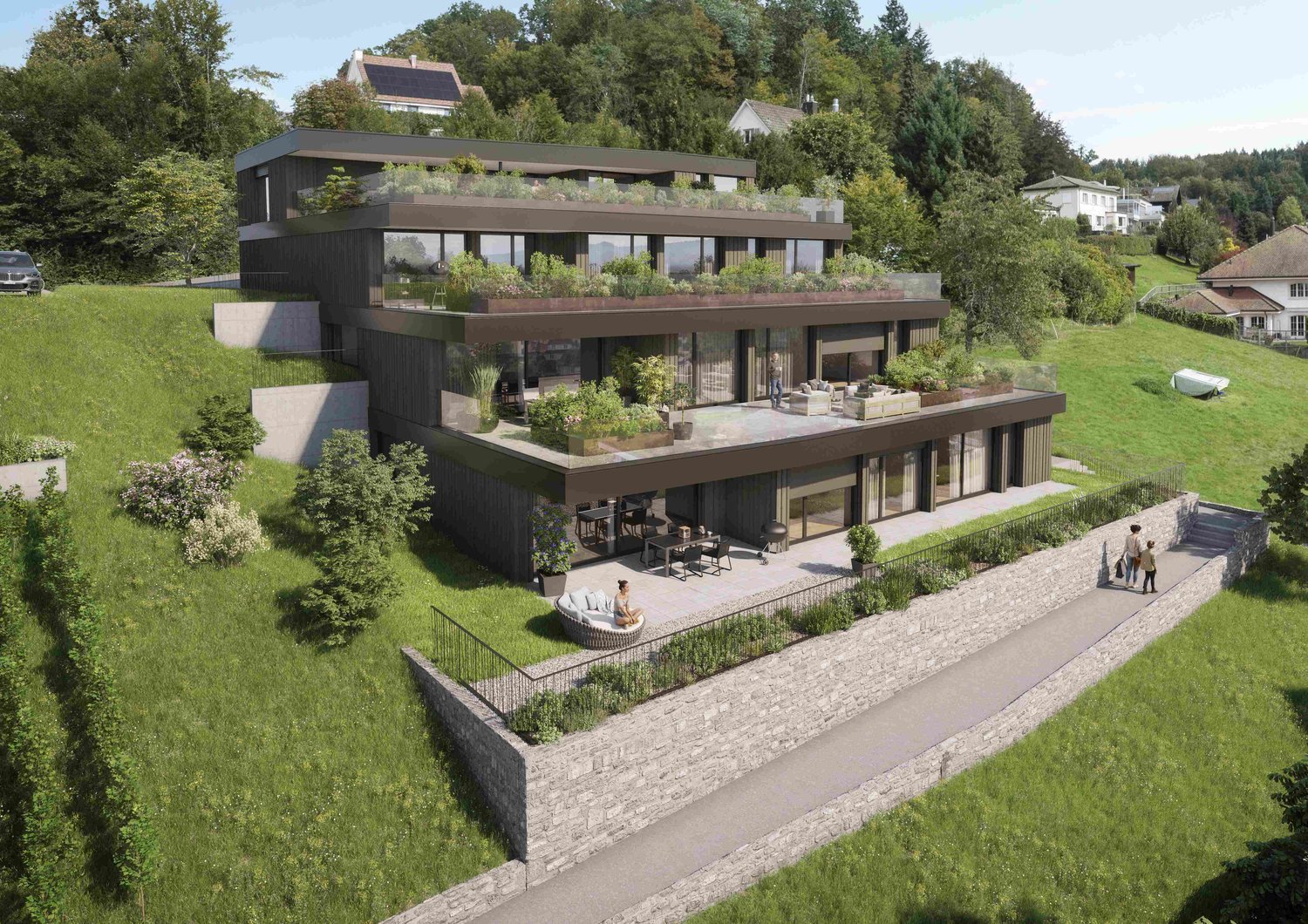 Exklusives Wohnen mit Weitsicht am Rebberg Zofingen - Bild 1