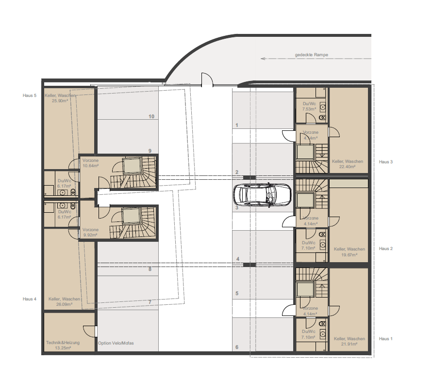 Haus 1 - Reiheneinfamilienhaus mit Lift - Bild 4