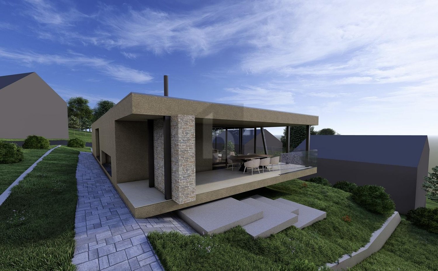 ARCHITEKTUR MIT ATRIUM & FLEXIBLEM GRUNDRISS - Bild 5