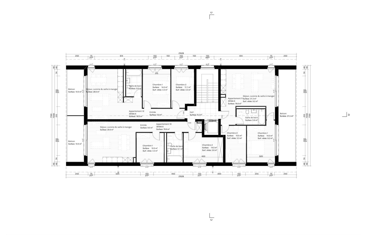 Appartements 3.5 pièces dans quartier calme - Bild 8