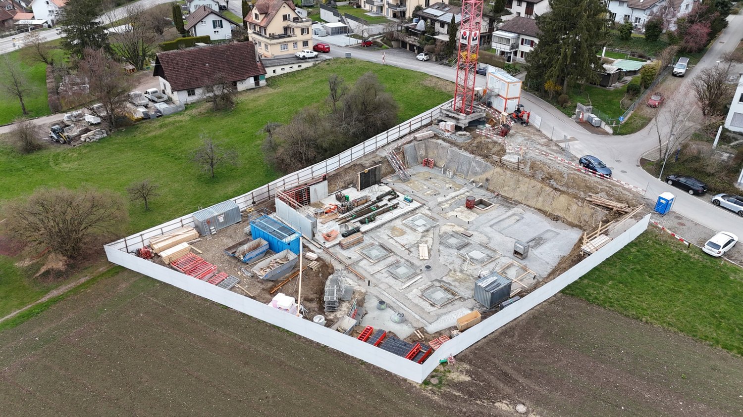 Die Praline 4.5-Zimmer-Attikawohnung mit über 39.0 m2 Terrasse - Baustand 17-03-2026