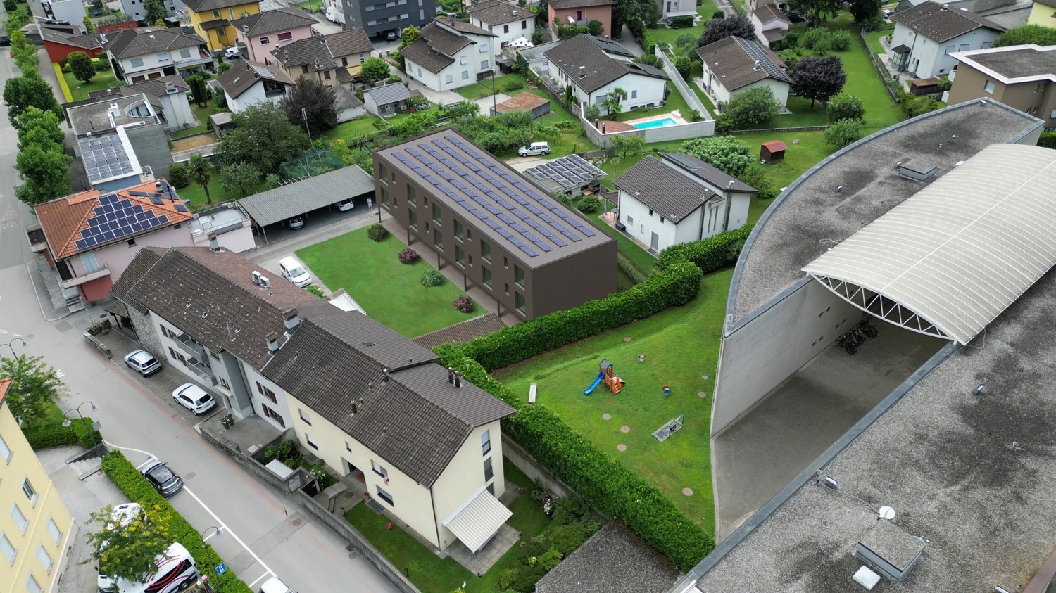 NUOVO MODERNO EDIFICIO DI 4 APPARTAMENTI 4.5 LOCALI - Bild 1