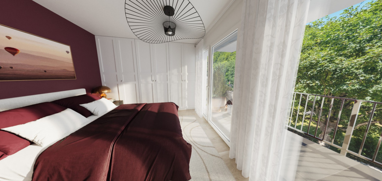 Bel appartement cosy de 2.5 pièces 66 m² avec spacieux balcon - Bild 3