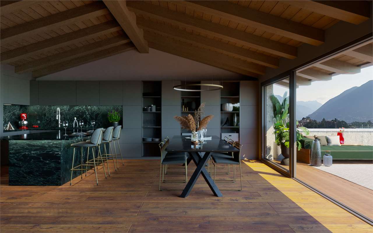 Esclusiva Residenza Fronte Lago con Terrazza Panoramica e Vista Mozzaf - Bild 3