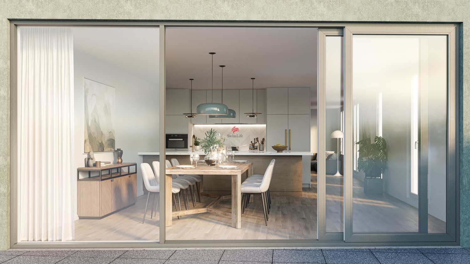 5 1/2 Zimmer Wohntraum - Beispiel Obergeschoss Wohnung 4