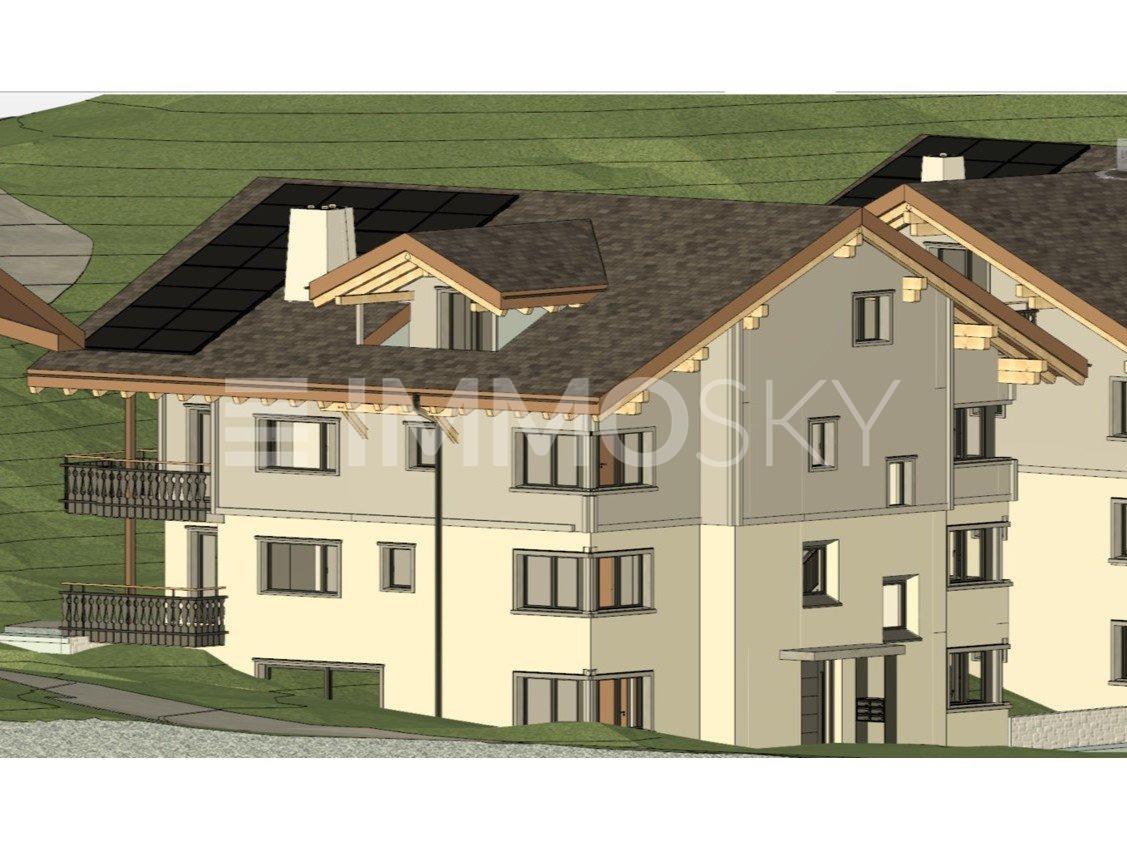 Alpiner Luxus auf zwei Ebenen - Moderne Architektur