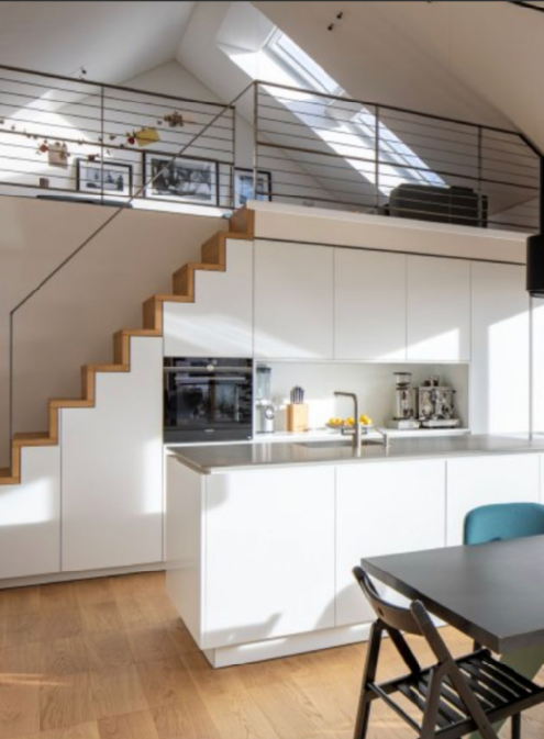 Moderne 4.5-Zimmer-Dachwohnung mit Cheminée in Auenstein -  Bild 7