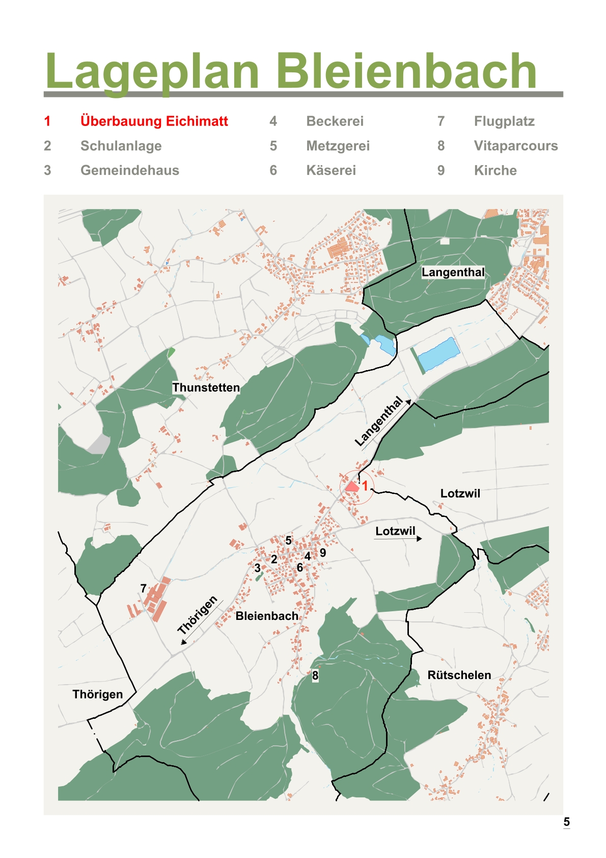 Moderne 4.5-Zimmer-Wohnung mit Balkon  in Bleienbach - Bild 7