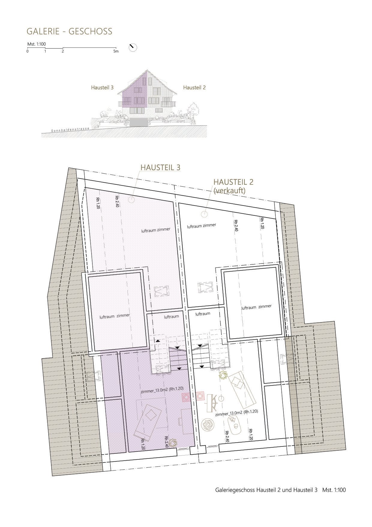 Hausteil mit Einfamilienhaus-Charakter an bester Hanglage -  Bild 10