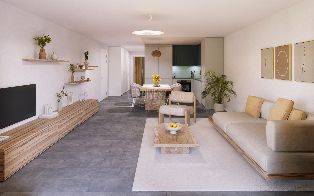 Châtel-Saint-Denis - 3.5 pièces traversant 90 m² - Dernier étage - Bild 3