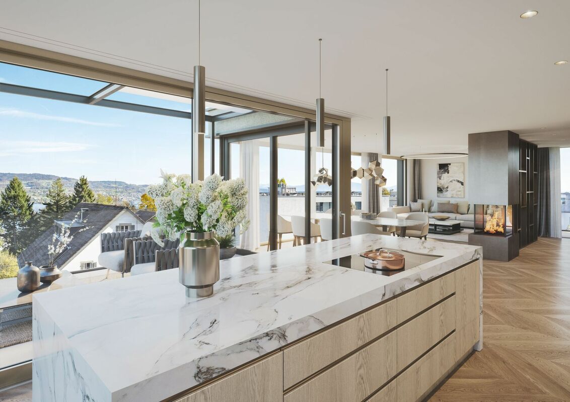 Ein Refugium über dem Zürichsee - auf zwei Ebenen -  Bild 3