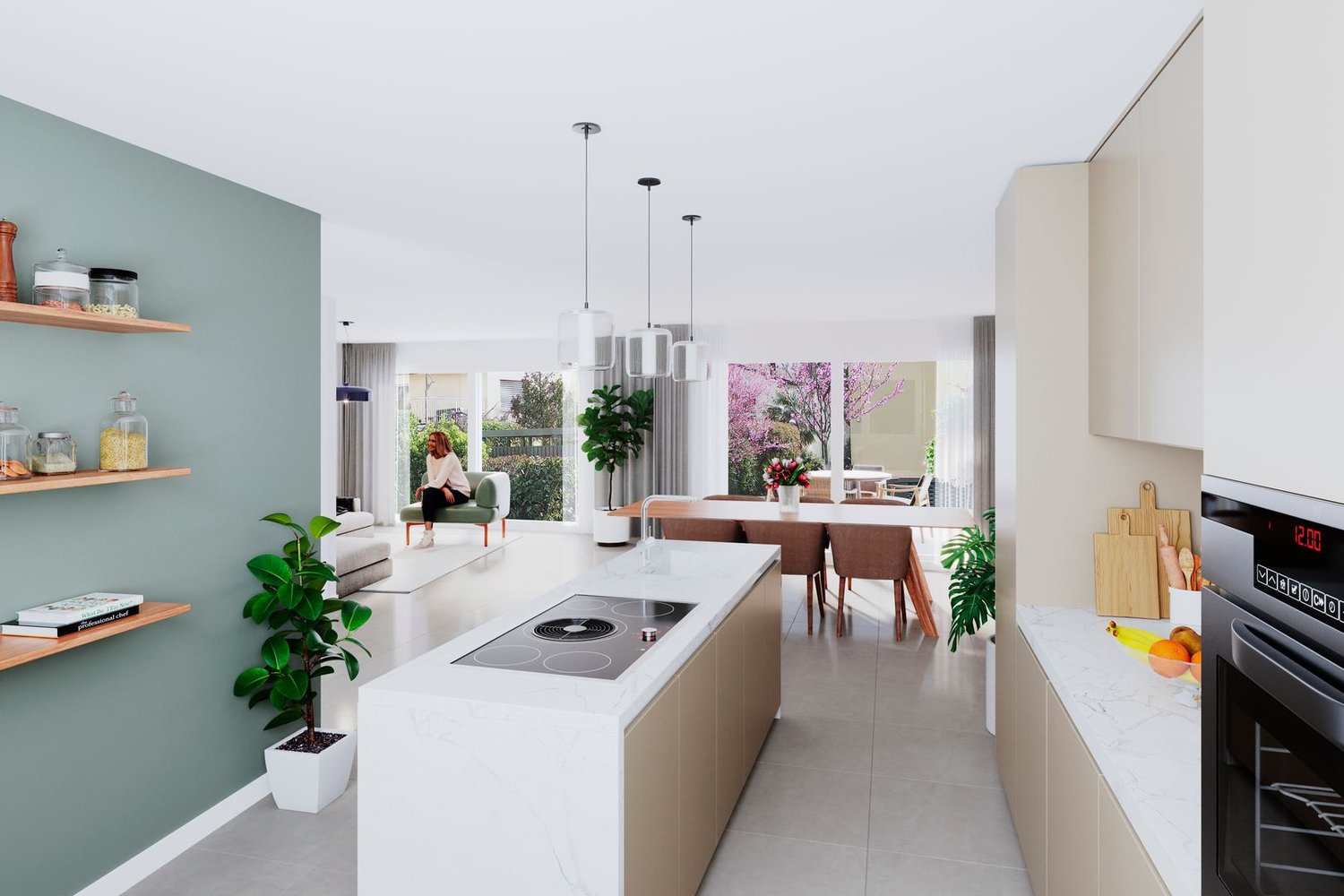 Maison 5.5 pièces moderne avec jardin - Confort et tranquillité - Le L -  Bild 3