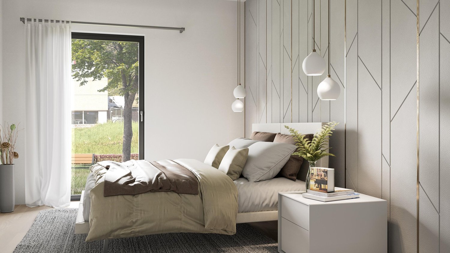 BELLISSIMO E MODERNO 3.5 CON GIARDINO PRIVATO A VACALLO -  Bild 5