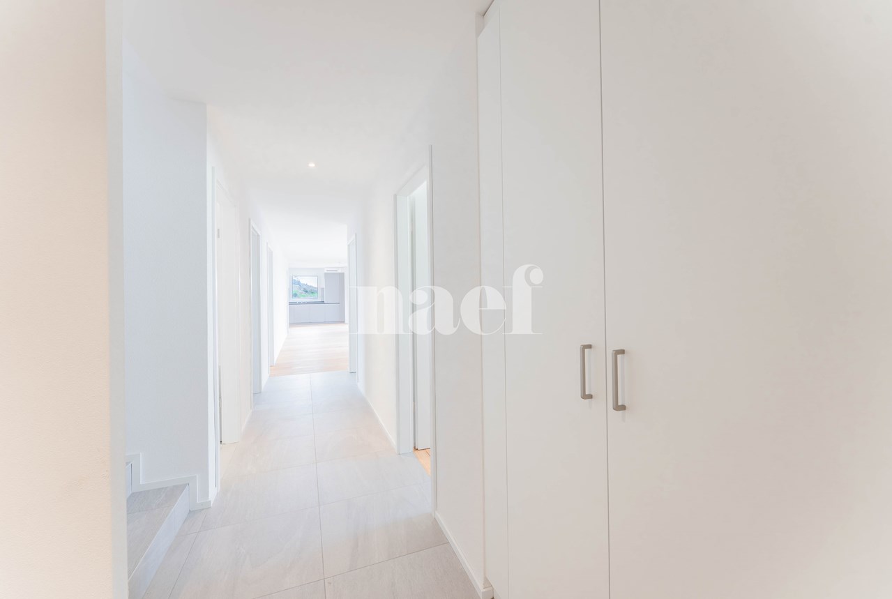Appartement neuf de 5.5 pièces duplex avec grande terrasse et balcon à vendre à Prévonloup -  Bild 4