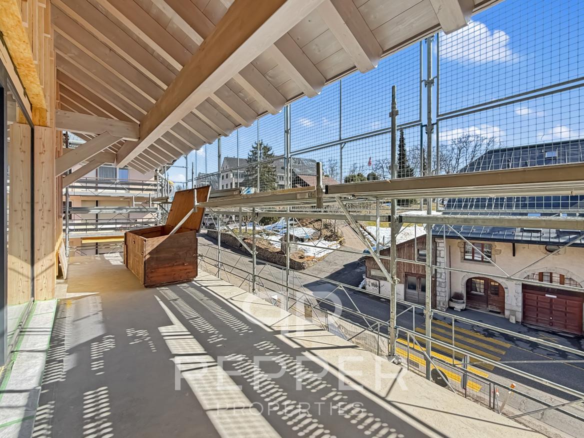 Très spacieux 4,5p neuf en attique avec vaste mezzanine - Bild 1