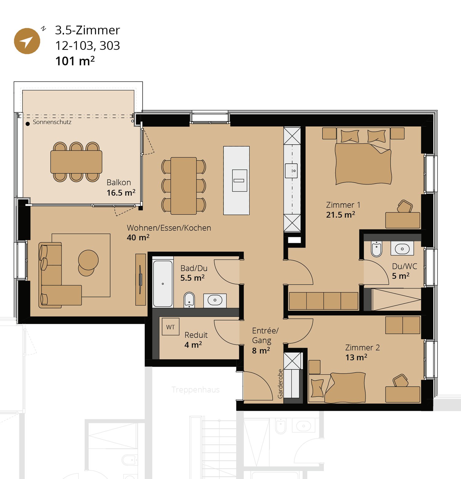 Modern, zentral, flexibel: Ihr neues Zuhause im salzhof-süd.ch -  Bild 9