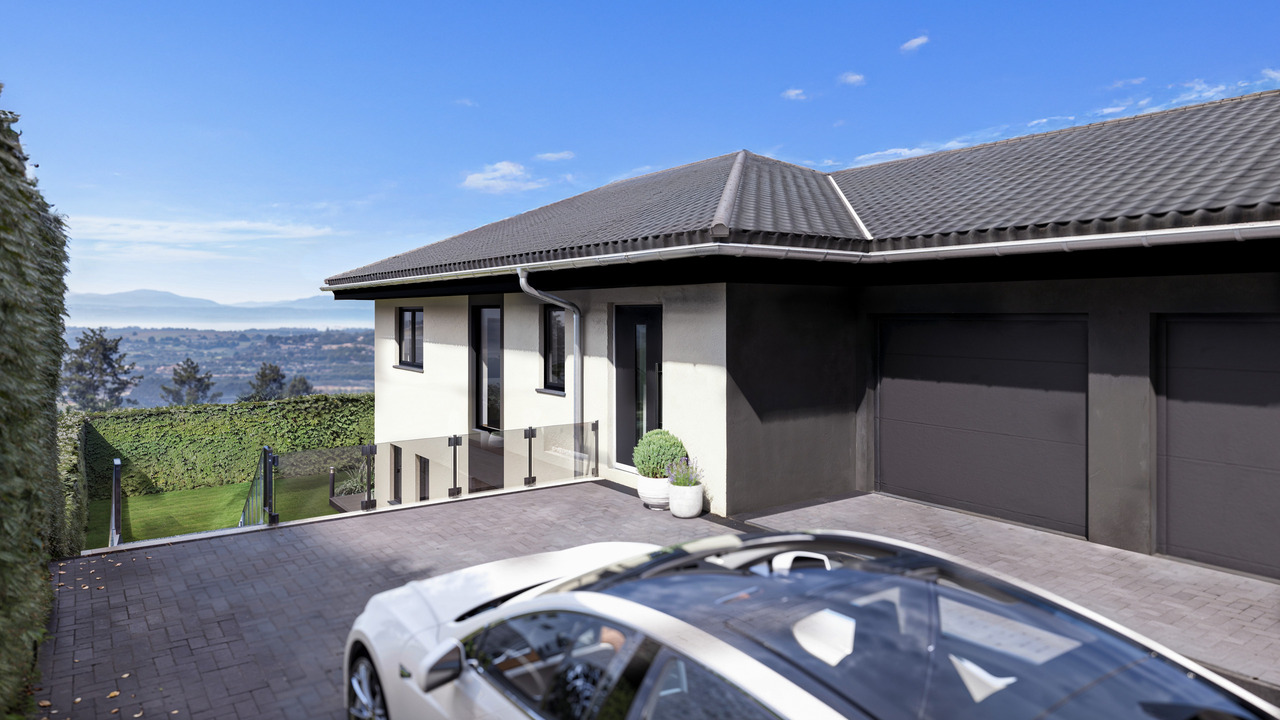 Villa avec vue panoramique sur le lac et les alpes ! - Bild 8