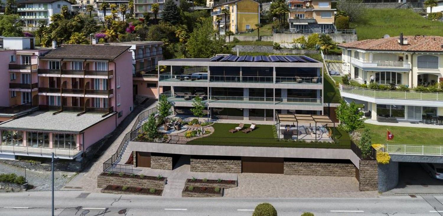 Moderno 4.5 locali appartamento con ampio balcone, Brione sopra Minusio - Image 1