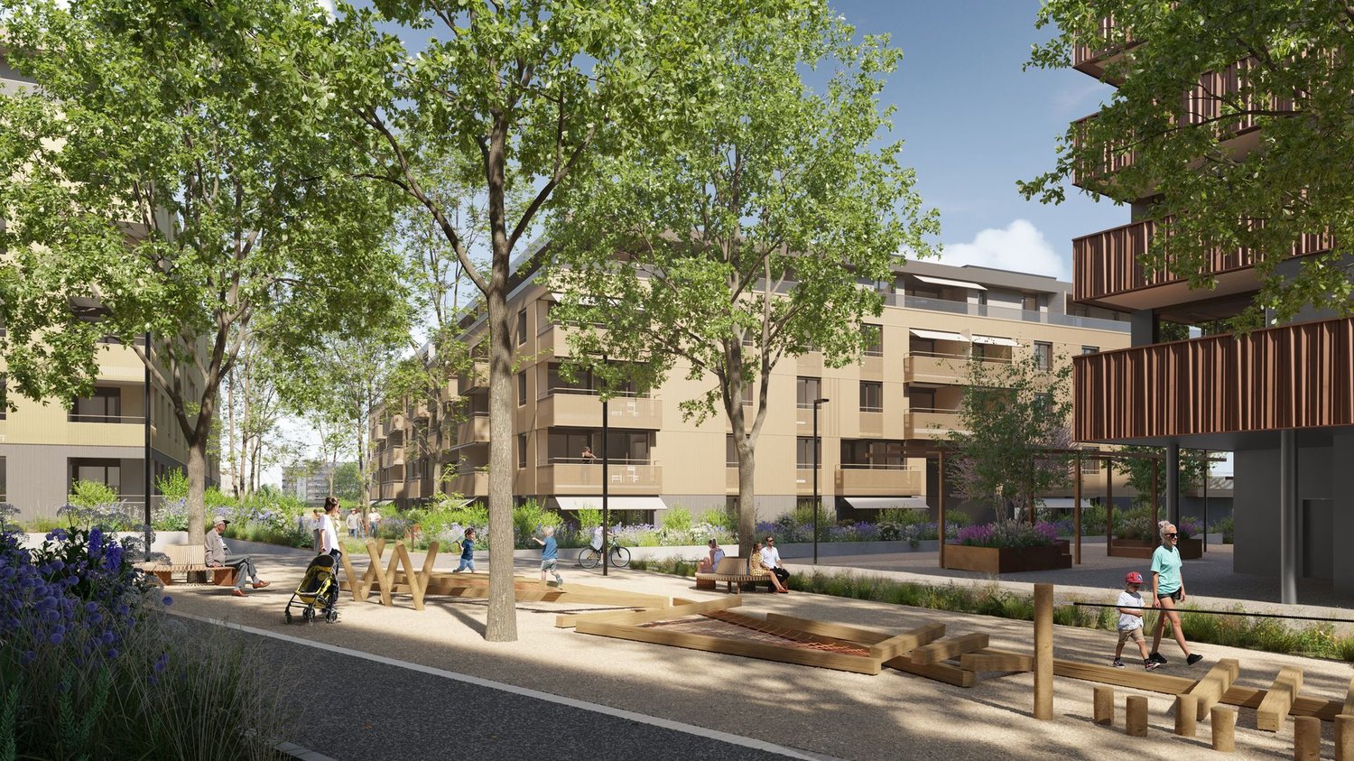 4.5 pièces de 103 m² habitables avec 2 loggias -  Bild 1