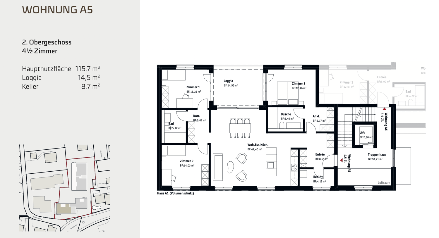 Neubauprojekt in Muri AG  Moderne 4.5-Zimmer-Wohnung an bester Lage - Image 2