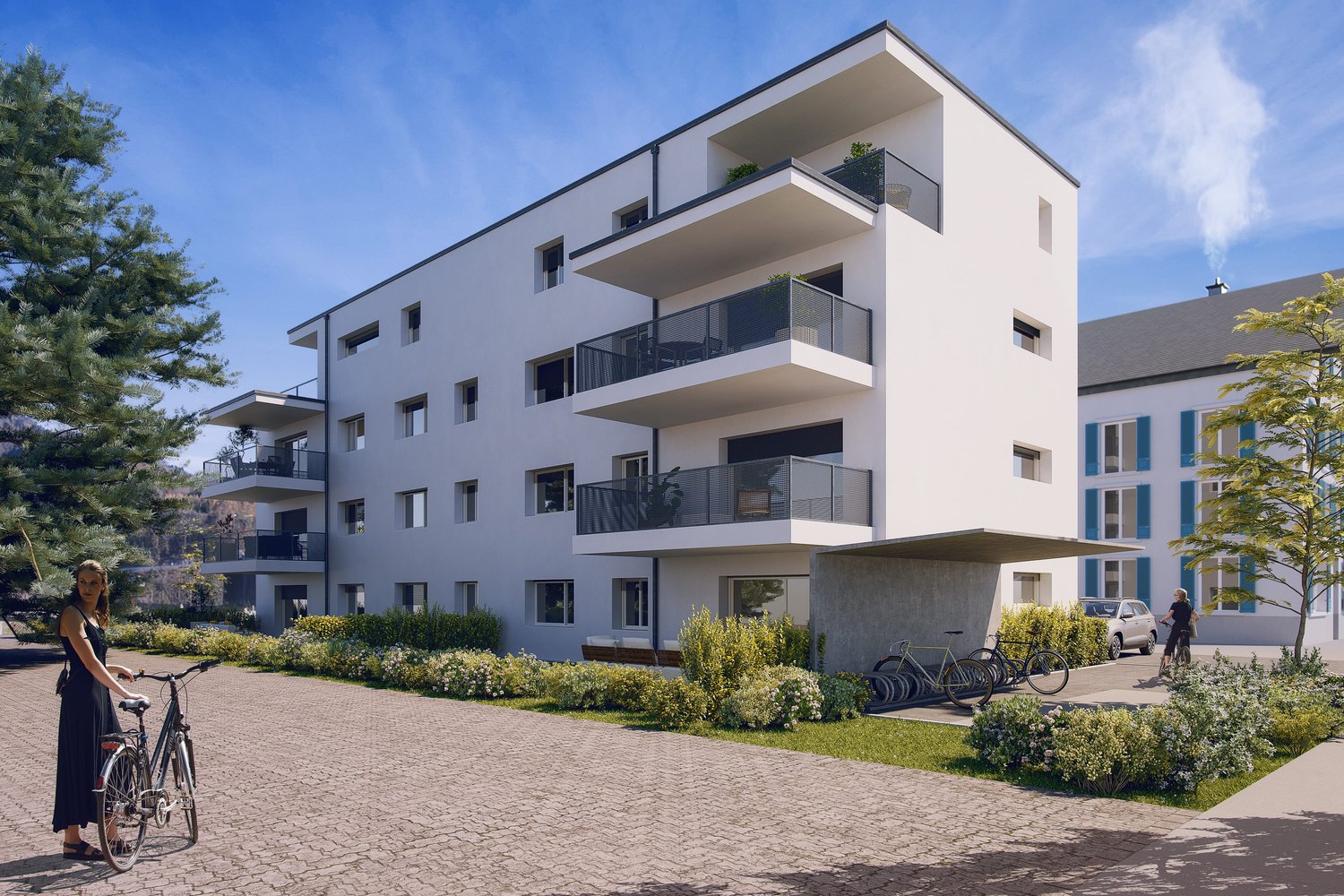 Opportunité d"investissement en Gruyère – Immeuble neuf de 8 appartements - Bild 1