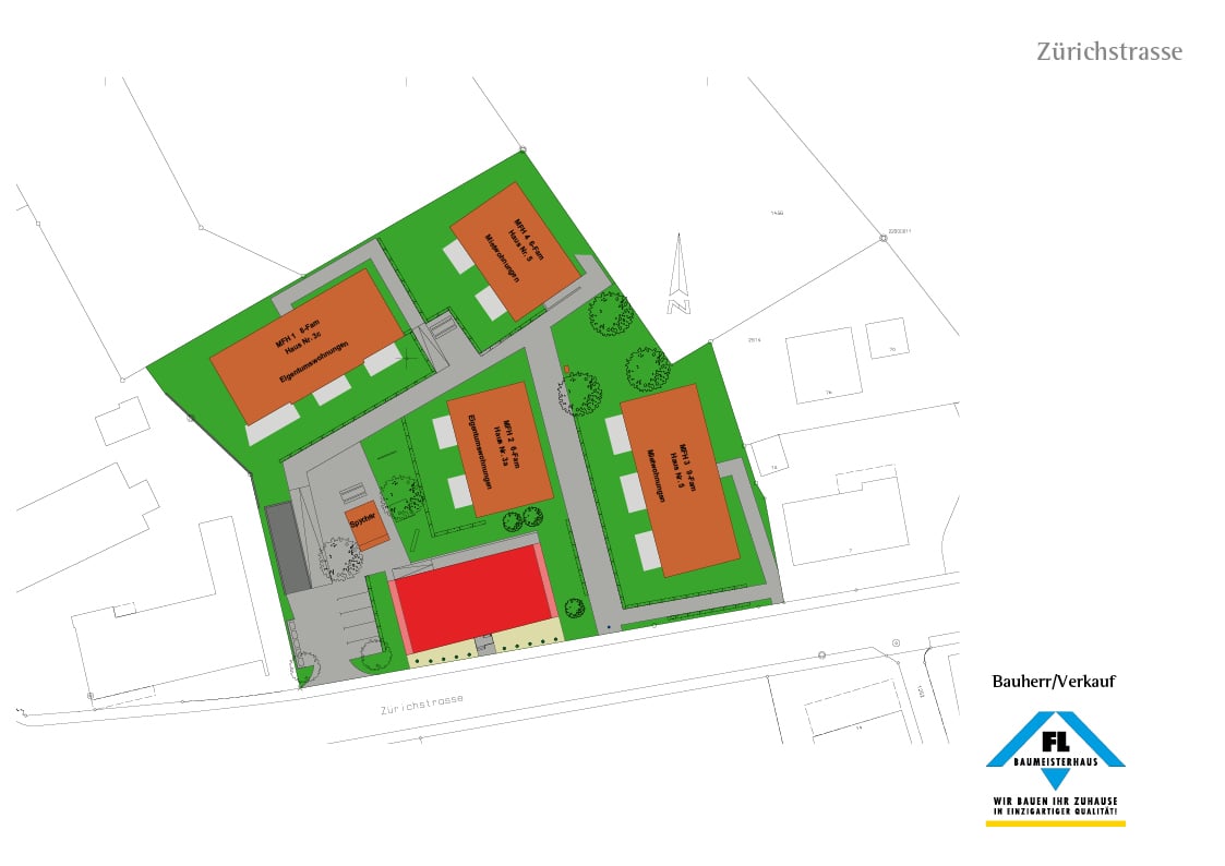 neue 4 1/2 Zimmer Obergeschosswohnung rechts - Bild 3